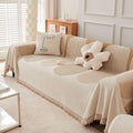 Seduta imbottita KnSam Copripoltrona divano righe, posti, nero