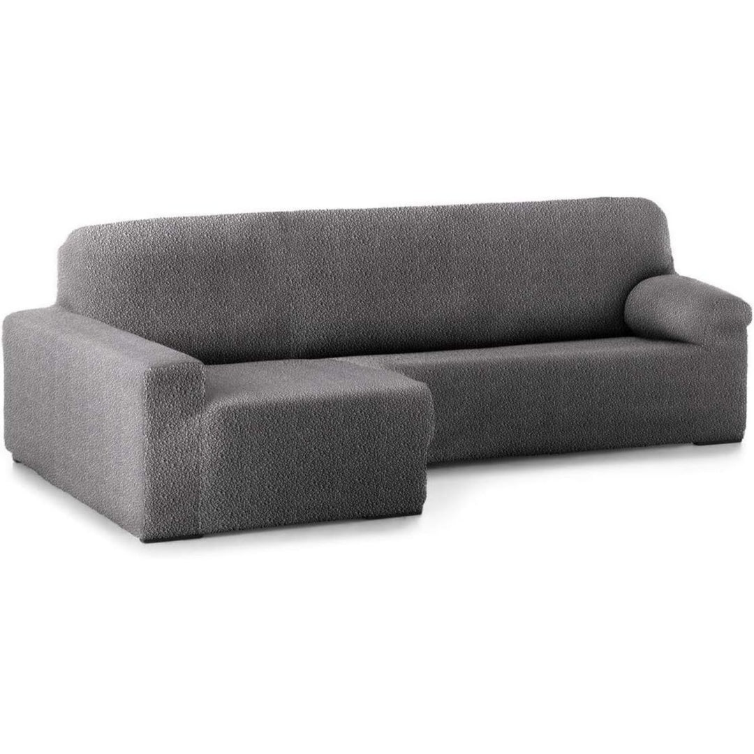 Divano confortevole Lanovenanube Eysa Fodera Chaise Longue grigio