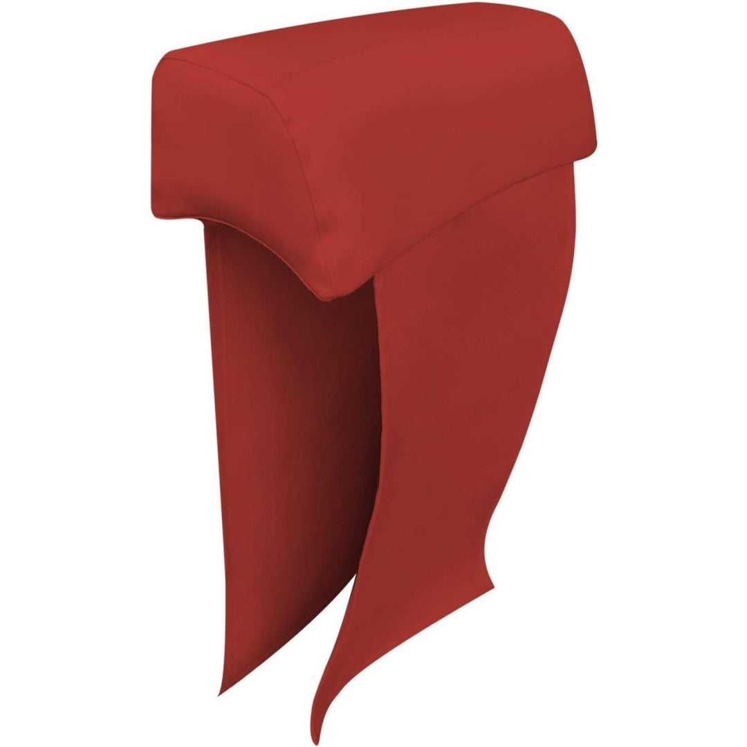 Divano da soggiorno rosso rivestimento in tessuto
