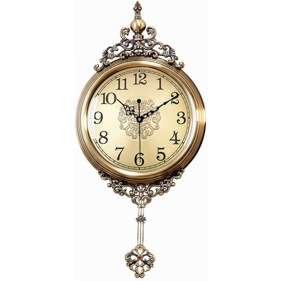 Mobile funzionale Orologio parete stile europeo retro oro
