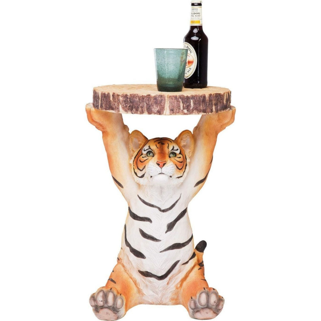 Tavolino laterale Kare Design Animal Tavolino basso, nero