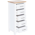 Arredo per soggiorno bianco in legno massello