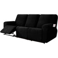 Poltrona confortevole pezzi elasticizzati componibili Copripoltrona Relax nero