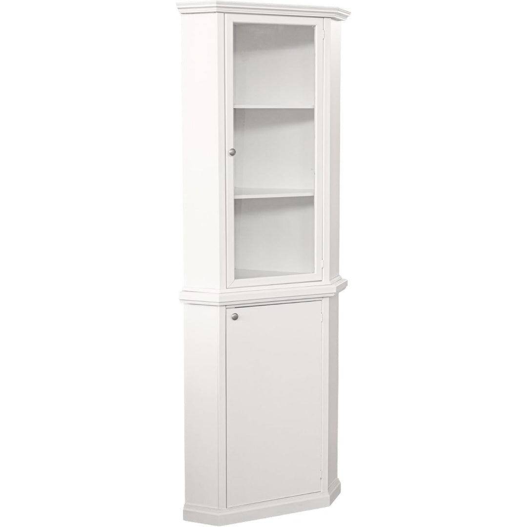 Vetrina da soggiorno bianco