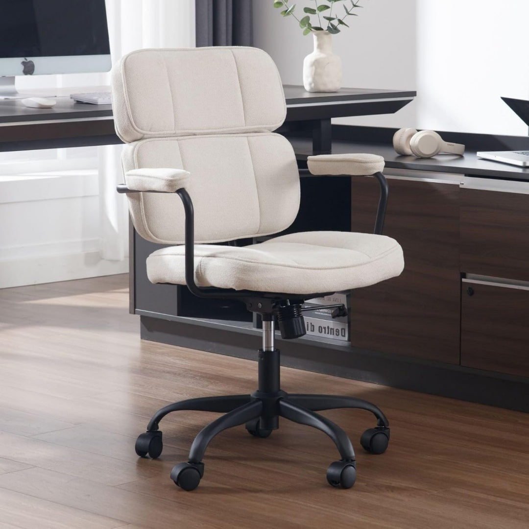 Arredo per soggiorno su ruote regolabile beige