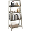 Libreria da soggiorno grigio